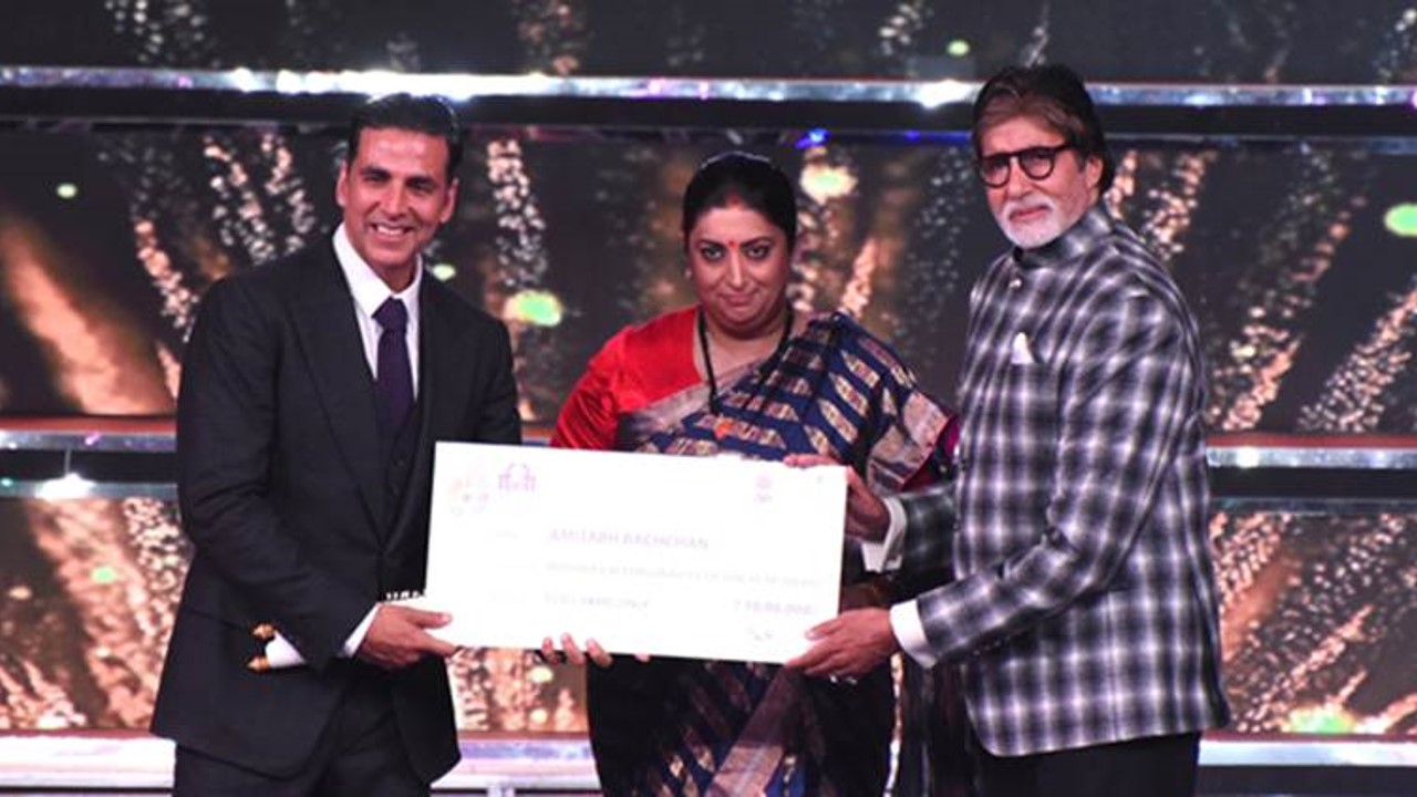 iffi 2017,iffi goa,iffi,Personality of the Year,amitabh bachchan,akshay kumar