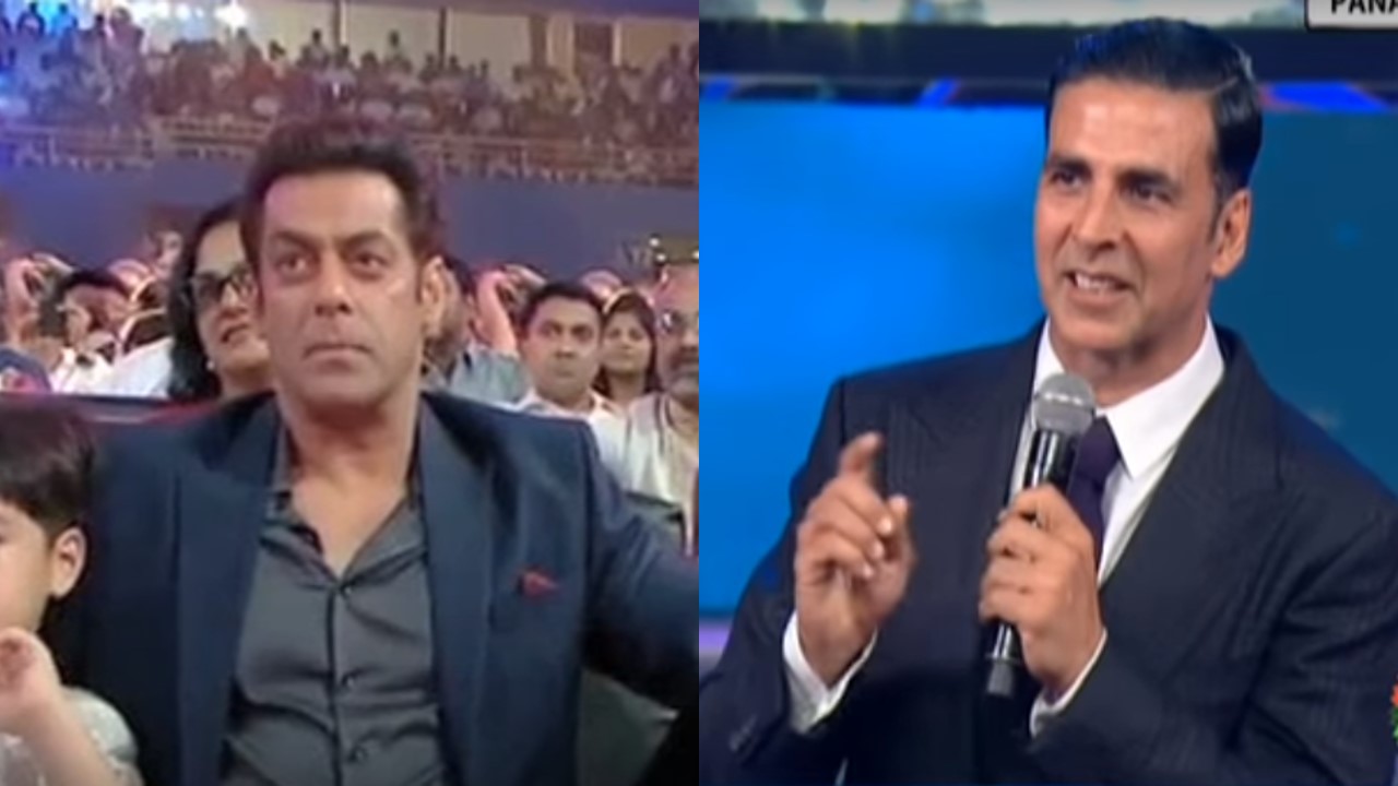 salman khan avoids akshay kumar,salman khan akshay kumar fight,salman khan IFFI 2017,akshay Kumar IFFI 2017,bollywood celebs attending iffi 2017,iffi 2017 closing ceremony,iffi 2017 stars,iffi 2017 live,Amitabh Bachchan at iffi 2017,Salman Khan at iffi 2017,Akshay Kumar at iffi 2017,Sidharth Malhotra at iffi 2017,Katrina Kaif at iffi 2017,Sushant Singh Rajput at iffi 2017,Karan Johar at iffi 2017