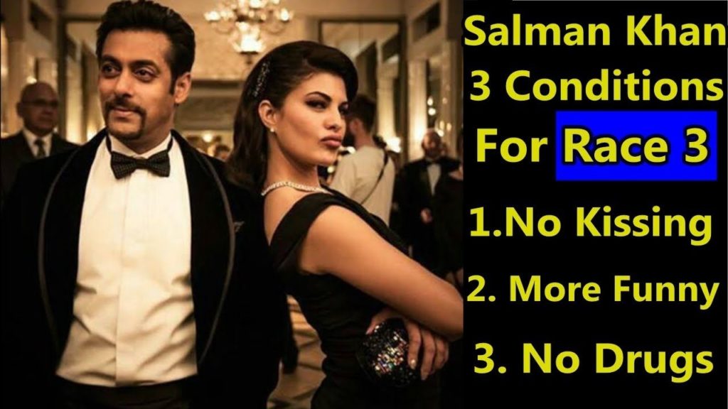 Salman khans condition for race 3, salman khan in race 3, salman khan,