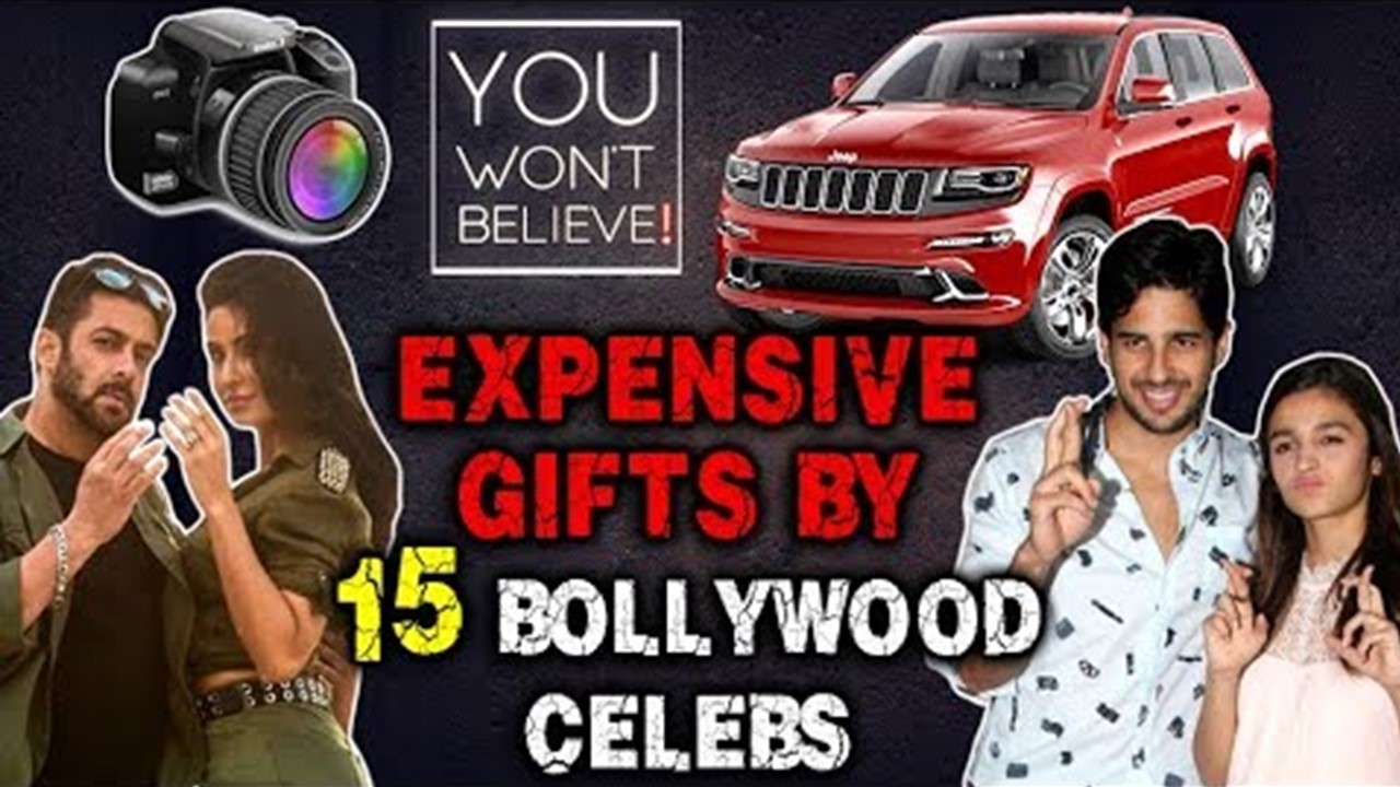 Expensive Gifts By 15 Bollywood Celebs,Saif To Taimur,Salman to Katrina,Sidharth to Alia,you won't beleive,Saif Ali Khan,Taimur,Salman,Jacqueline,Katrina kaif,Raj Kundra,shilpa shetty,Shah Rukh Khan,Sidharth Malhotra,Alia Bhatt,Abhishek,Aishwarya,Aaradhya Bachchan,Karan Johar,Aamir Khan,Kiran Rao,Ajay Devgn,Kajol,Aditya Chopra,Rani Mukherji,Maanyata,Sanjay dutt,Arpita Khan,Vidhu Vinod Chopra,amitabh bachchan,Siddharth Roy Kapur,Vidya Balan